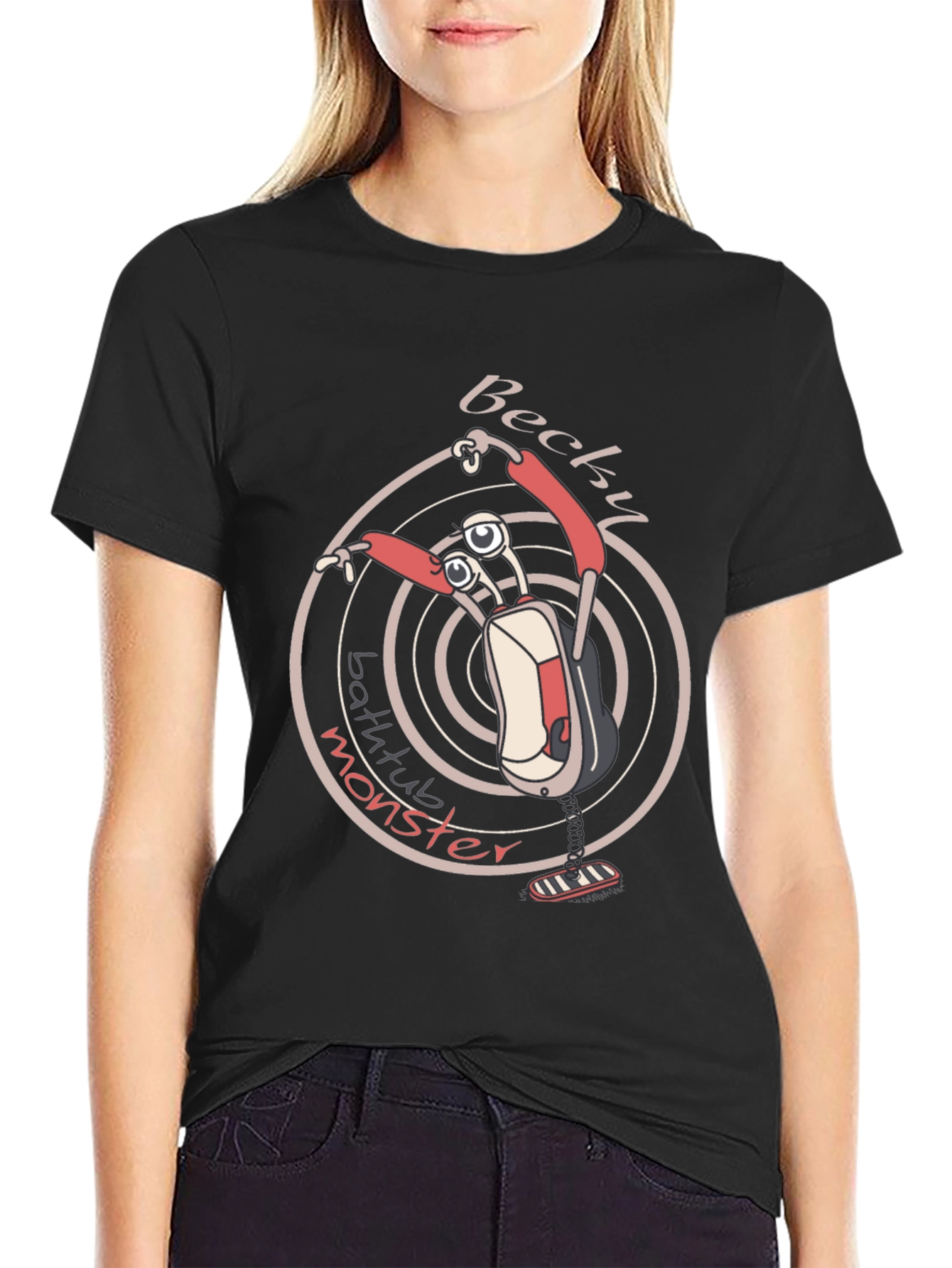 Becky Bathtub Monster Graphic Tee