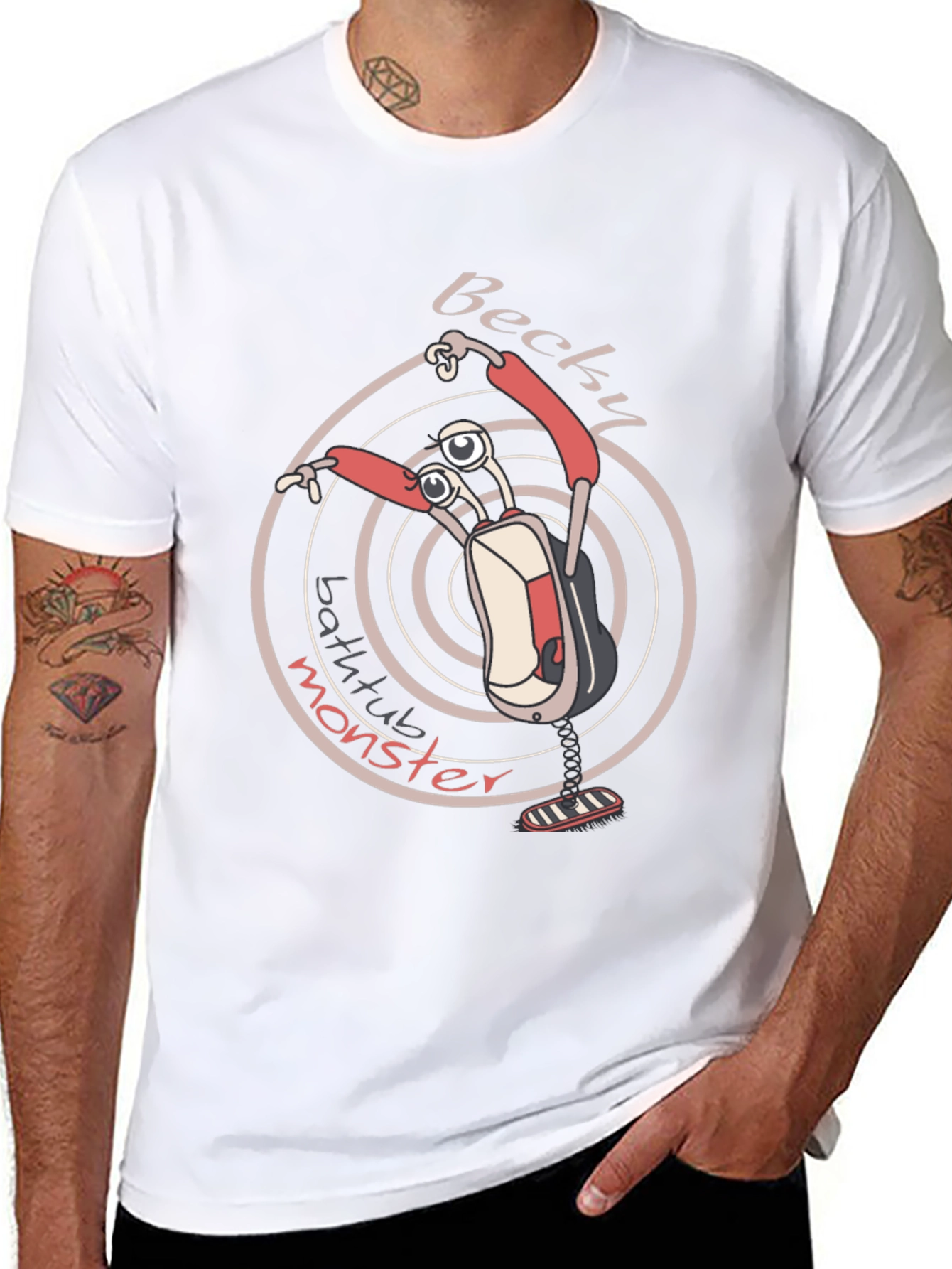 Becky Bathtub Monster Graphic Tee
