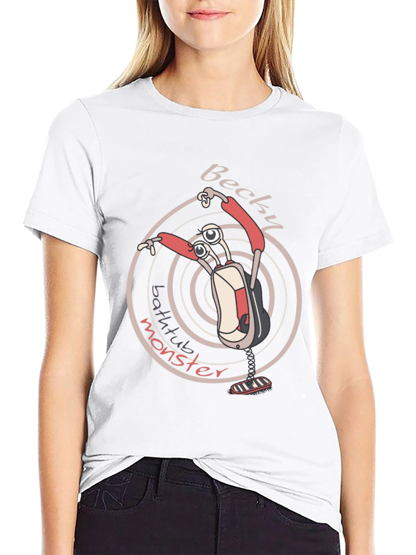 Becky Bathtub Monster Graphic Tee