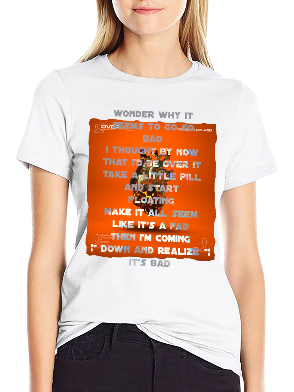 Unique Graphic Print T-Shirt