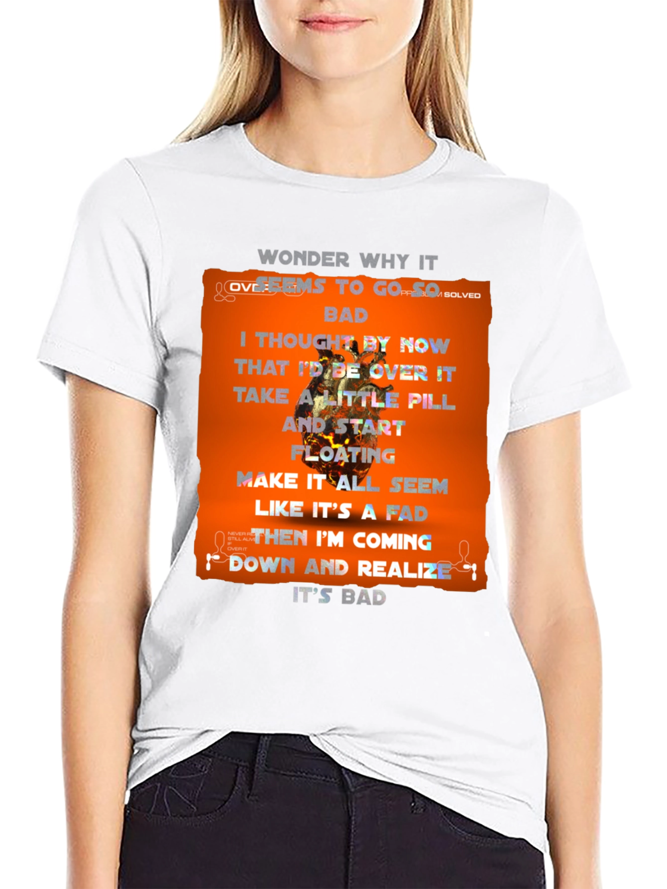 Unique Graphic Print T-Shirt
