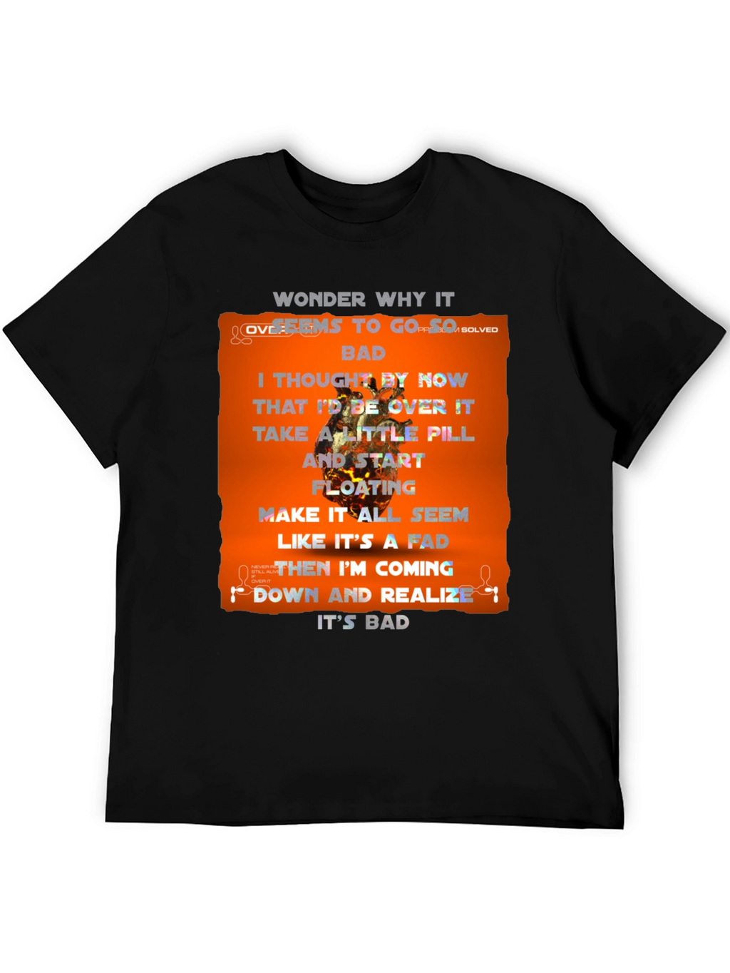Unique Graphic Print T-Shirt