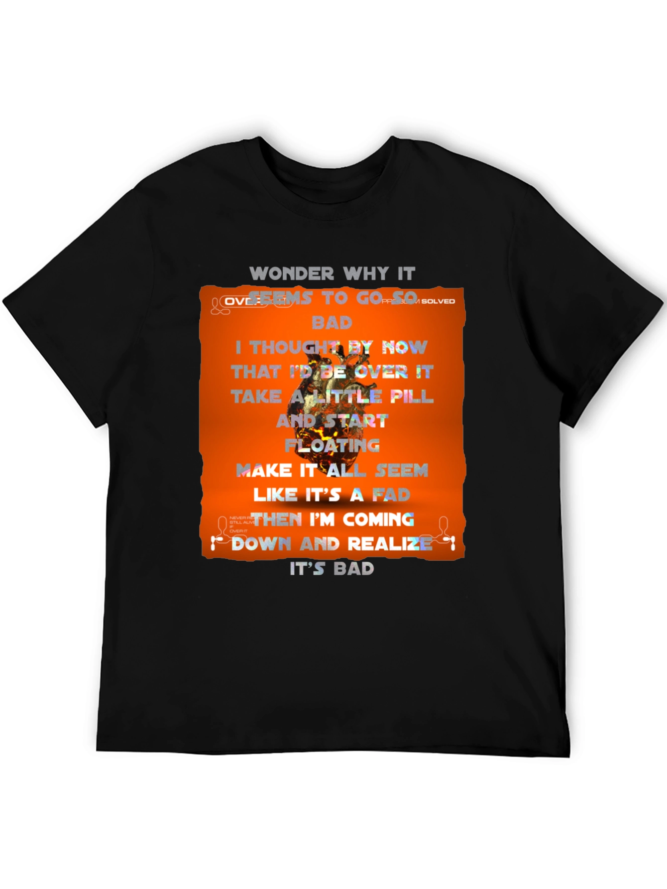 Unique Graphic Print T-Shirt