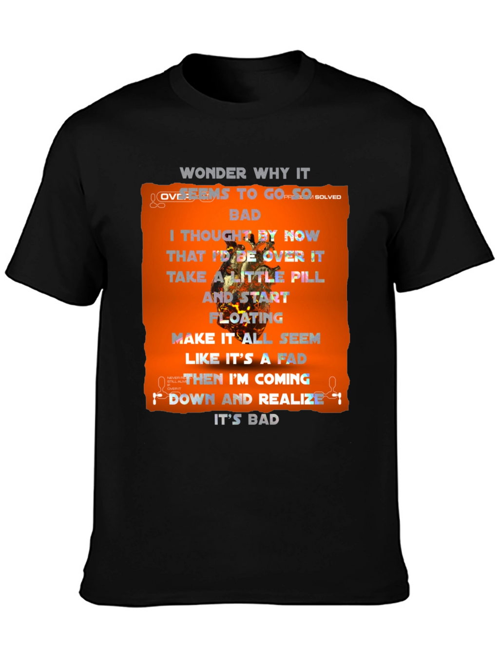 Unique Graphic Print T-Shirt