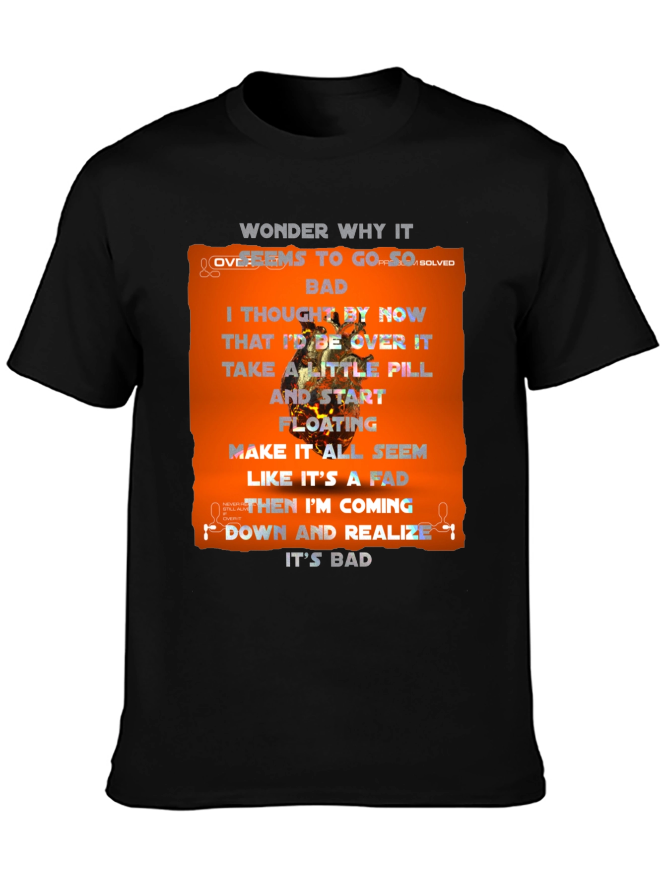Unique Graphic Print T-Shirt