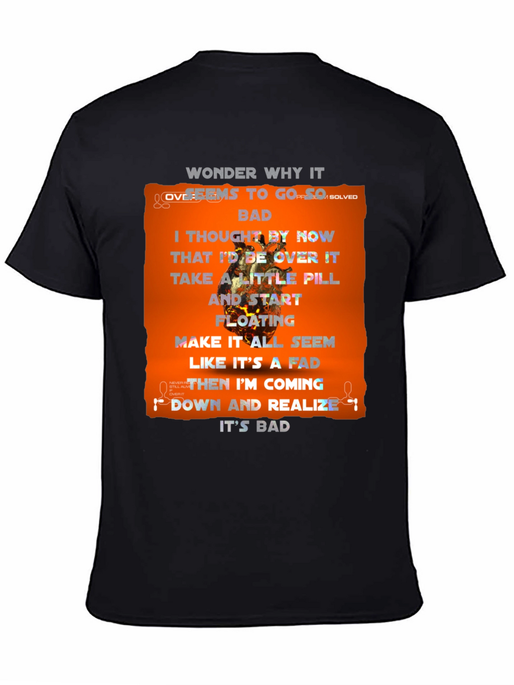 Unique Graphic Print T-Shirt