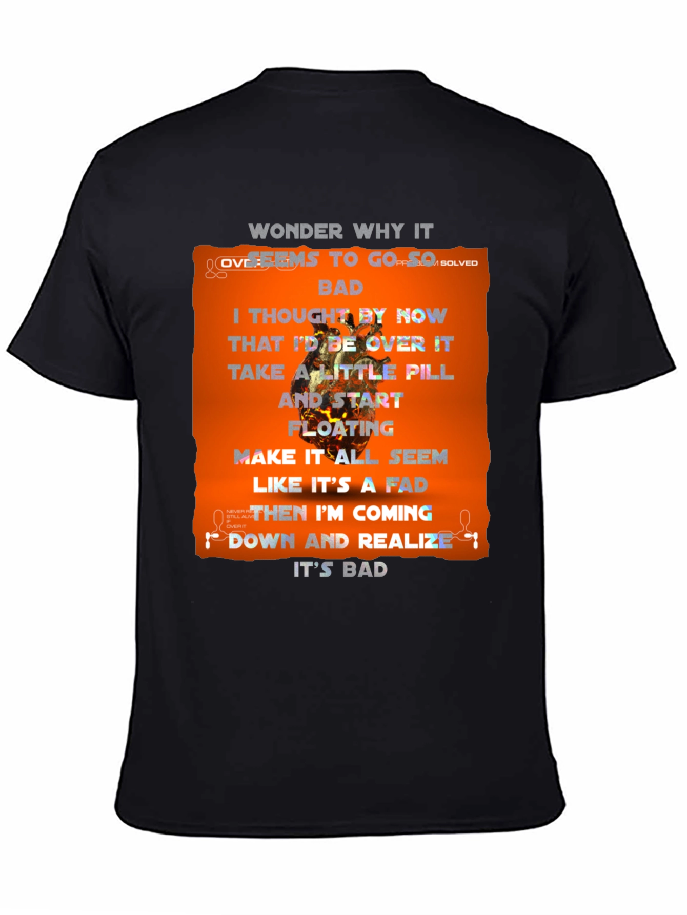 Unique Graphic Print T-Shirt