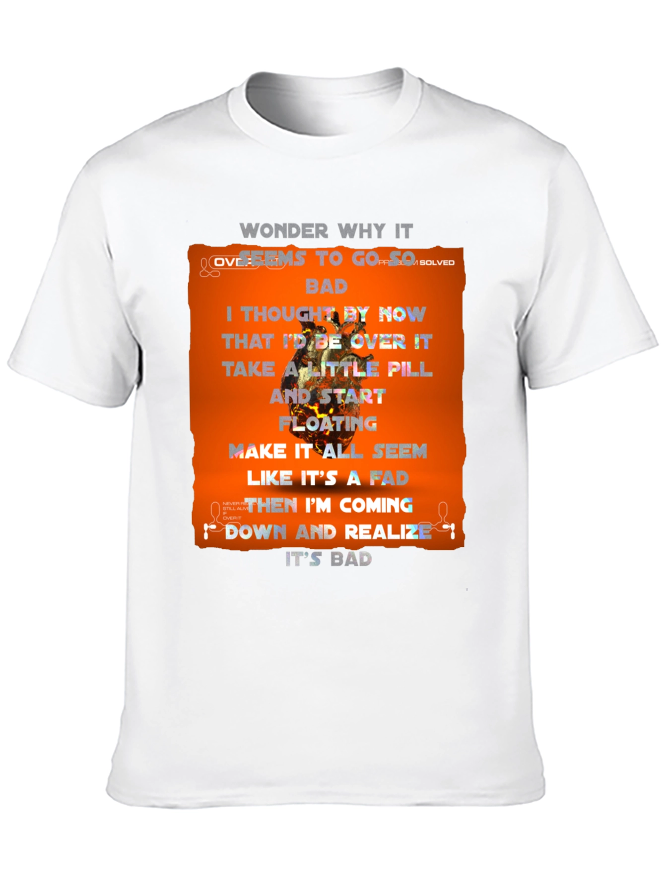 Unique Graphic Print T-Shirt