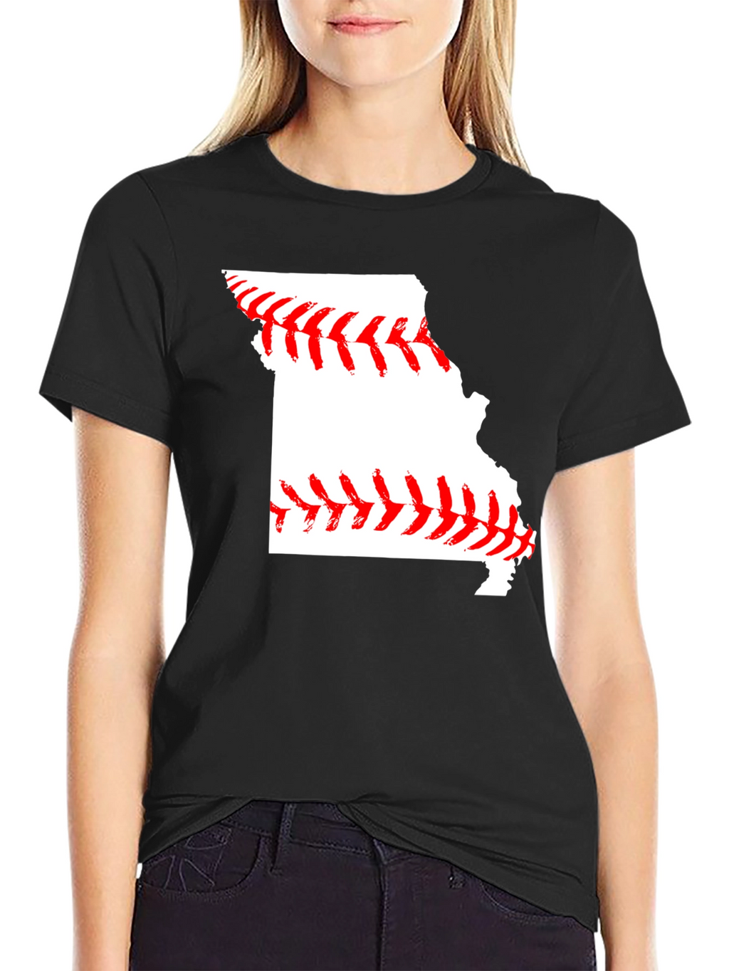 Missouri Baseball State Pride Tee