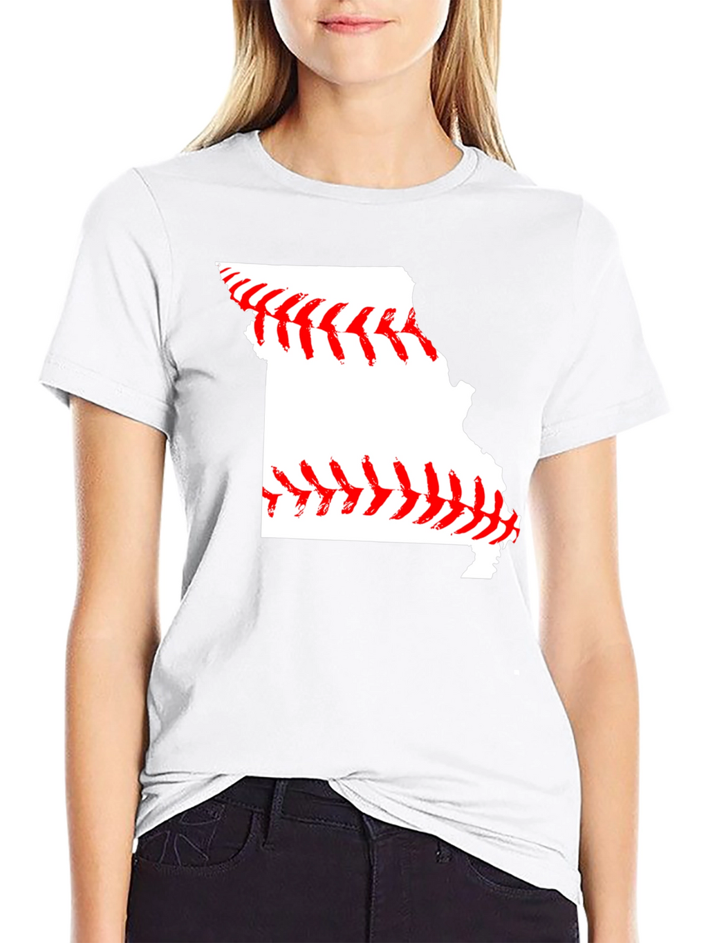 Missouri Baseball State Pride Tee
