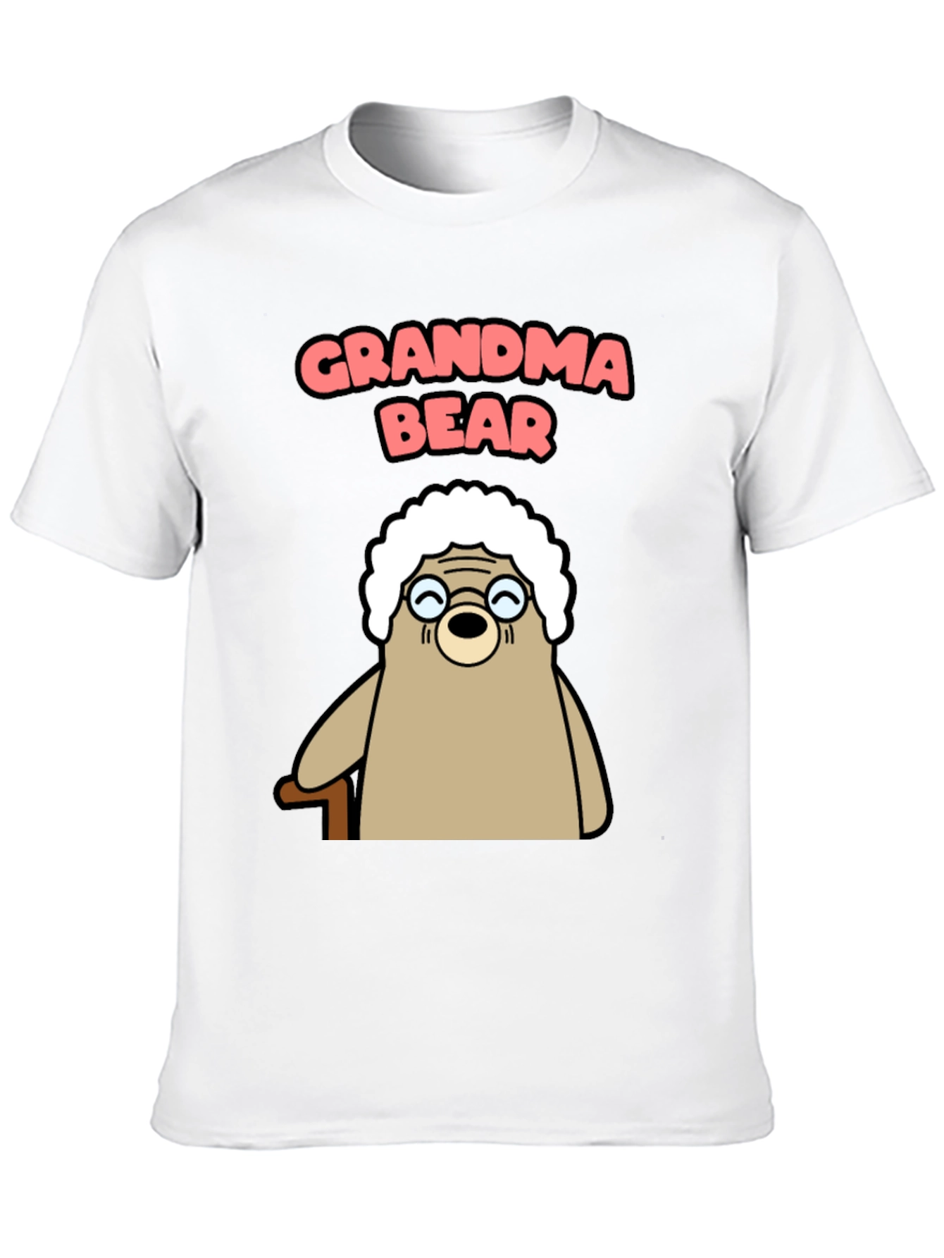 Grandma Bear T-Shirt - Funny Cartoon Bear Tee