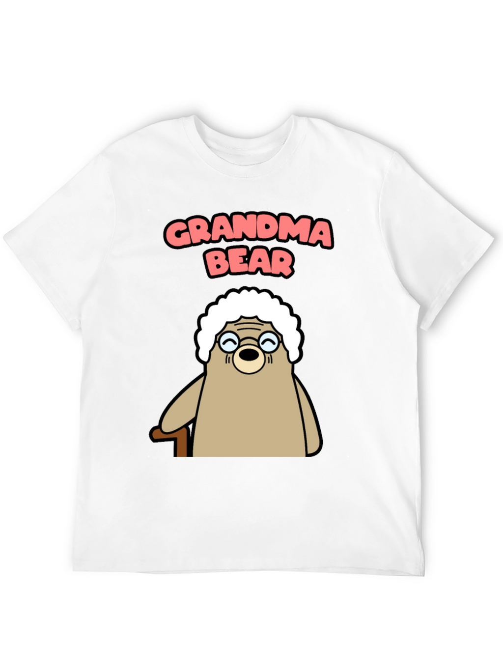 Grandma Bear T-Shirt - Funny Cartoon Bear Tee