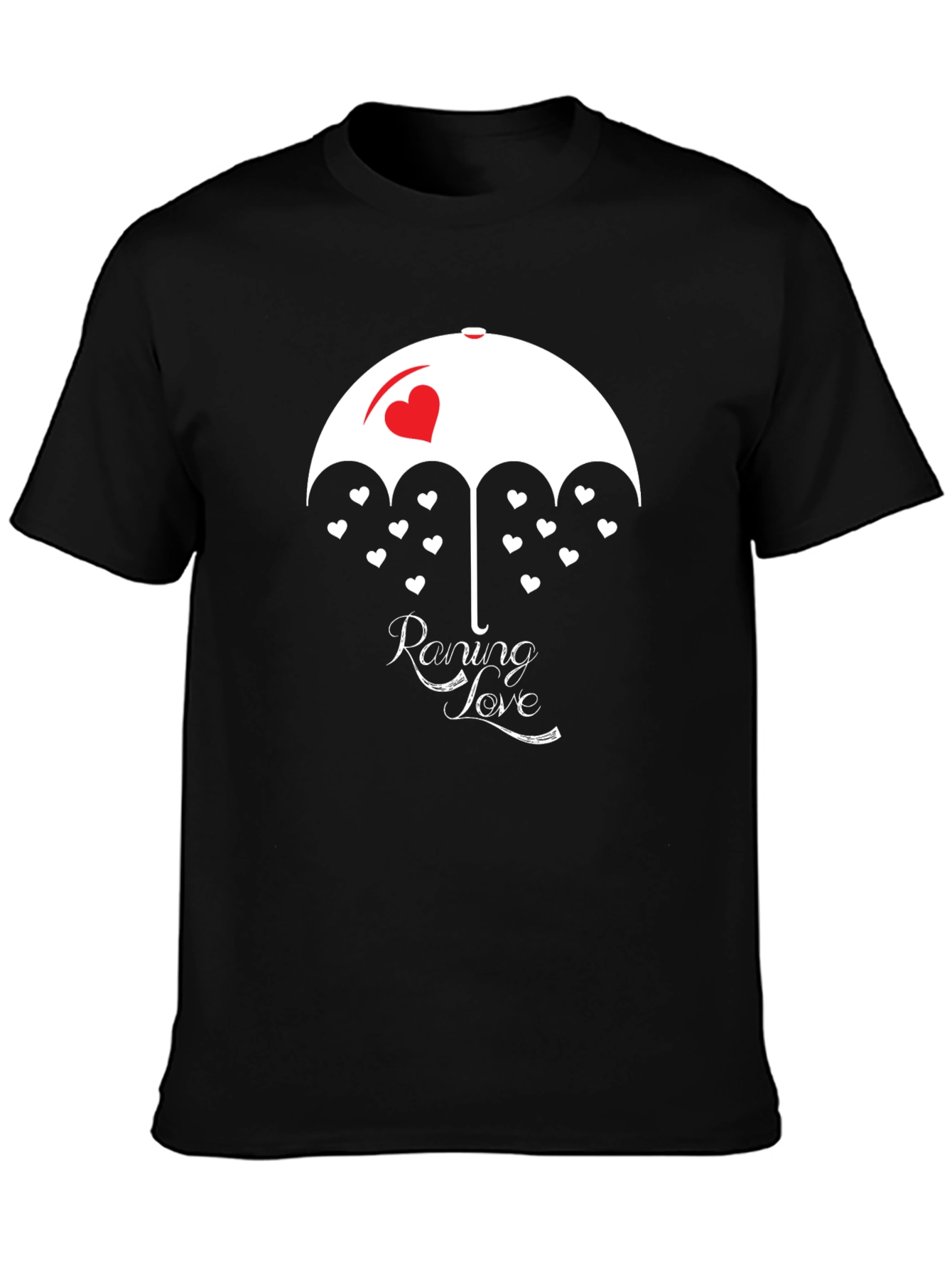 Raining Love Graphic T-Shirt