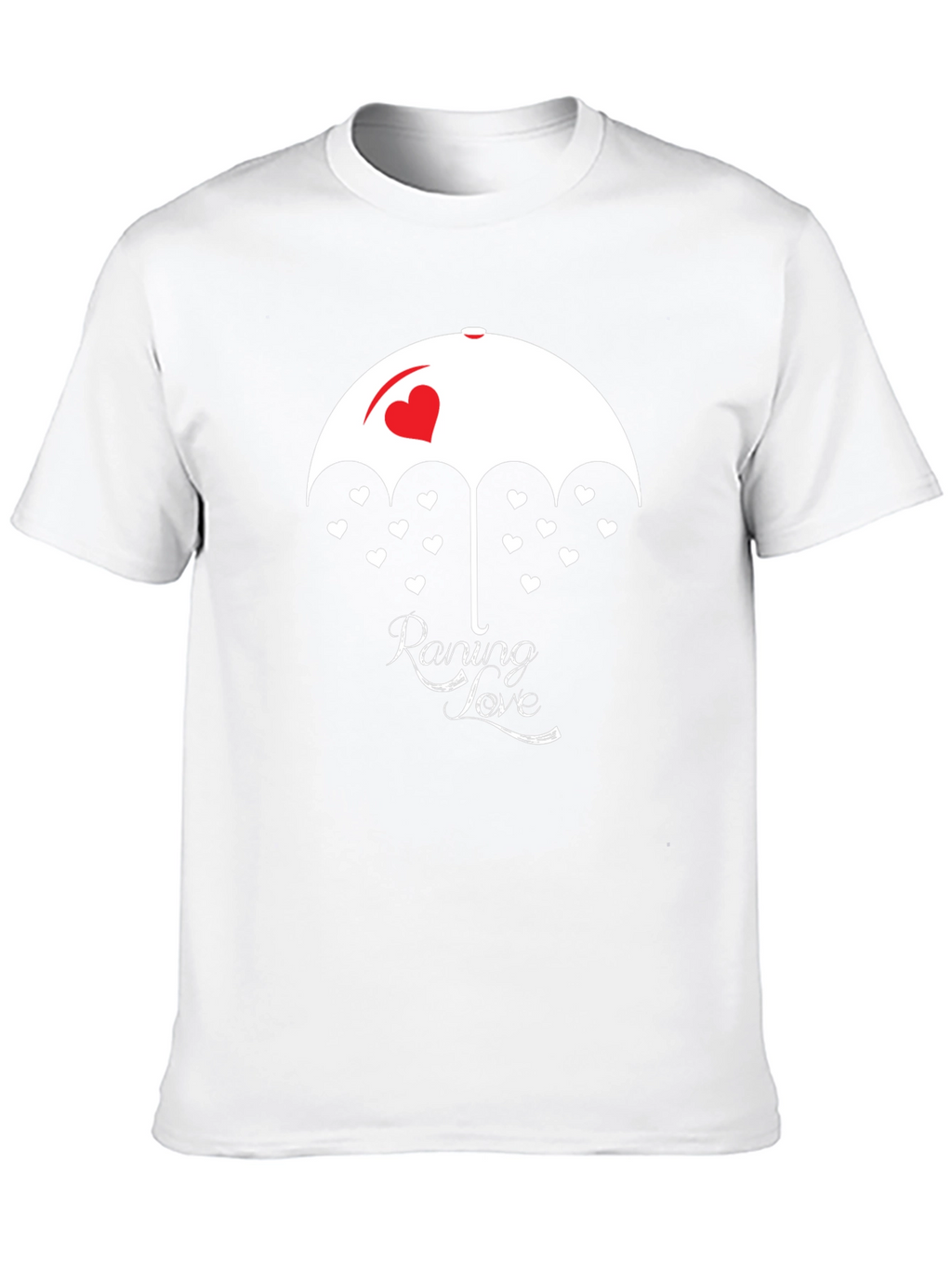Raining Love Graphic T-Shirt