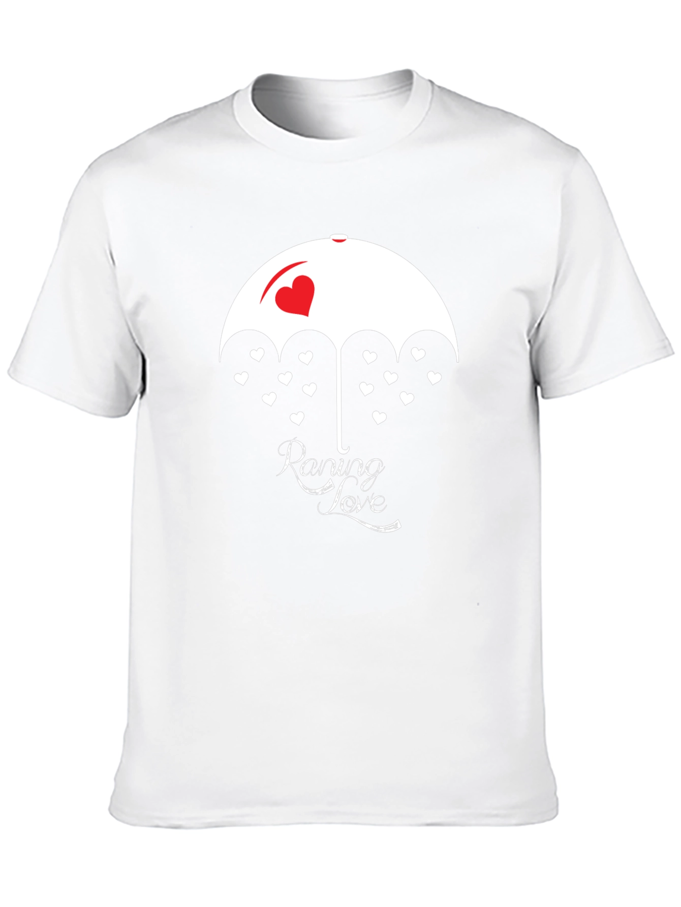 Raining Love Graphic T-Shirt