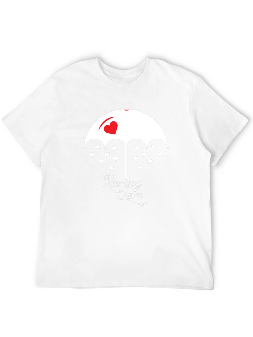 Raining Love Graphic T-Shirt