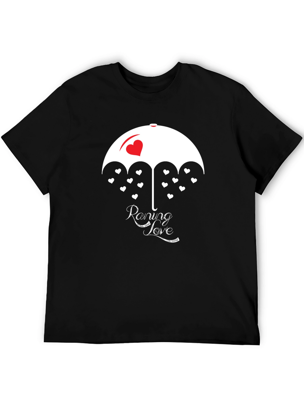 Raining Love Graphic T-Shirt