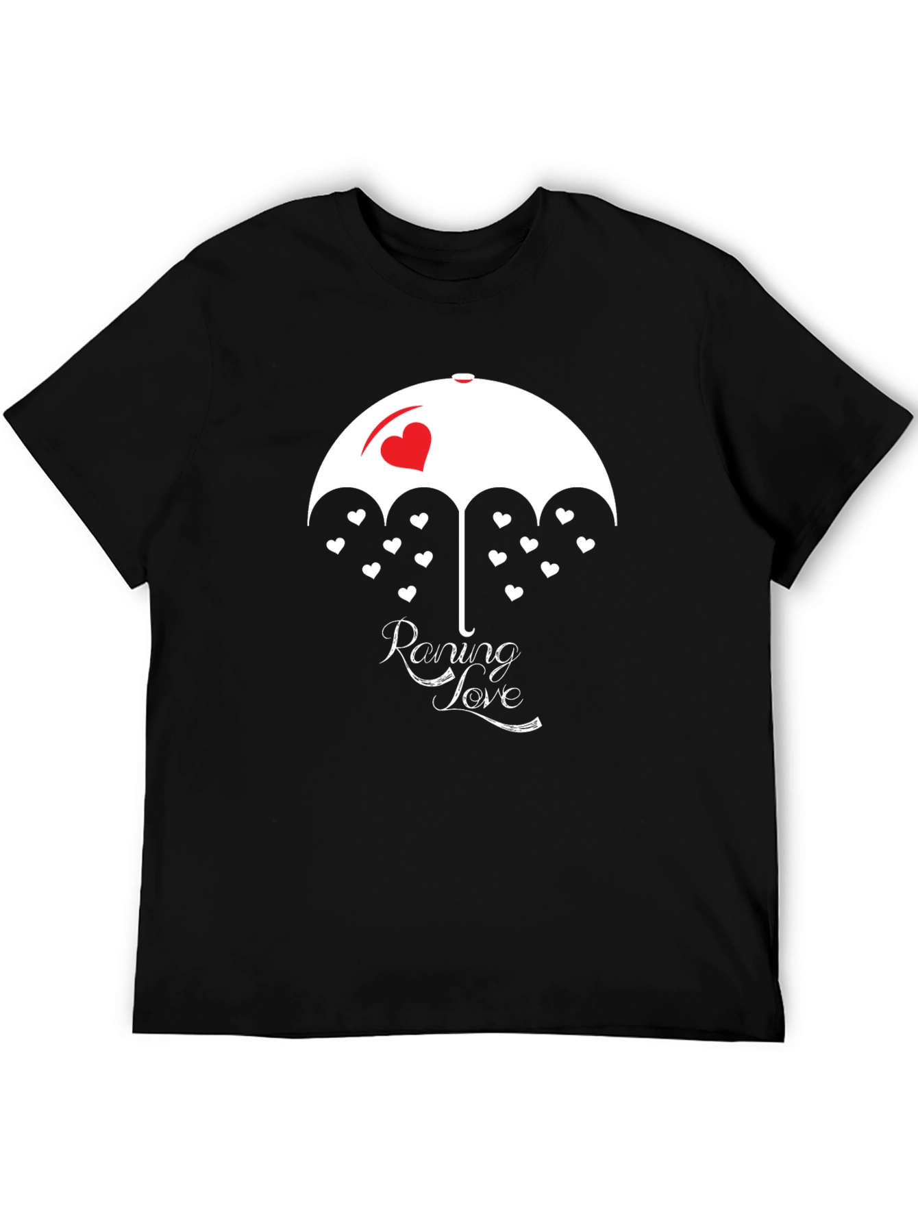 Raining Love Graphic T-Shirt