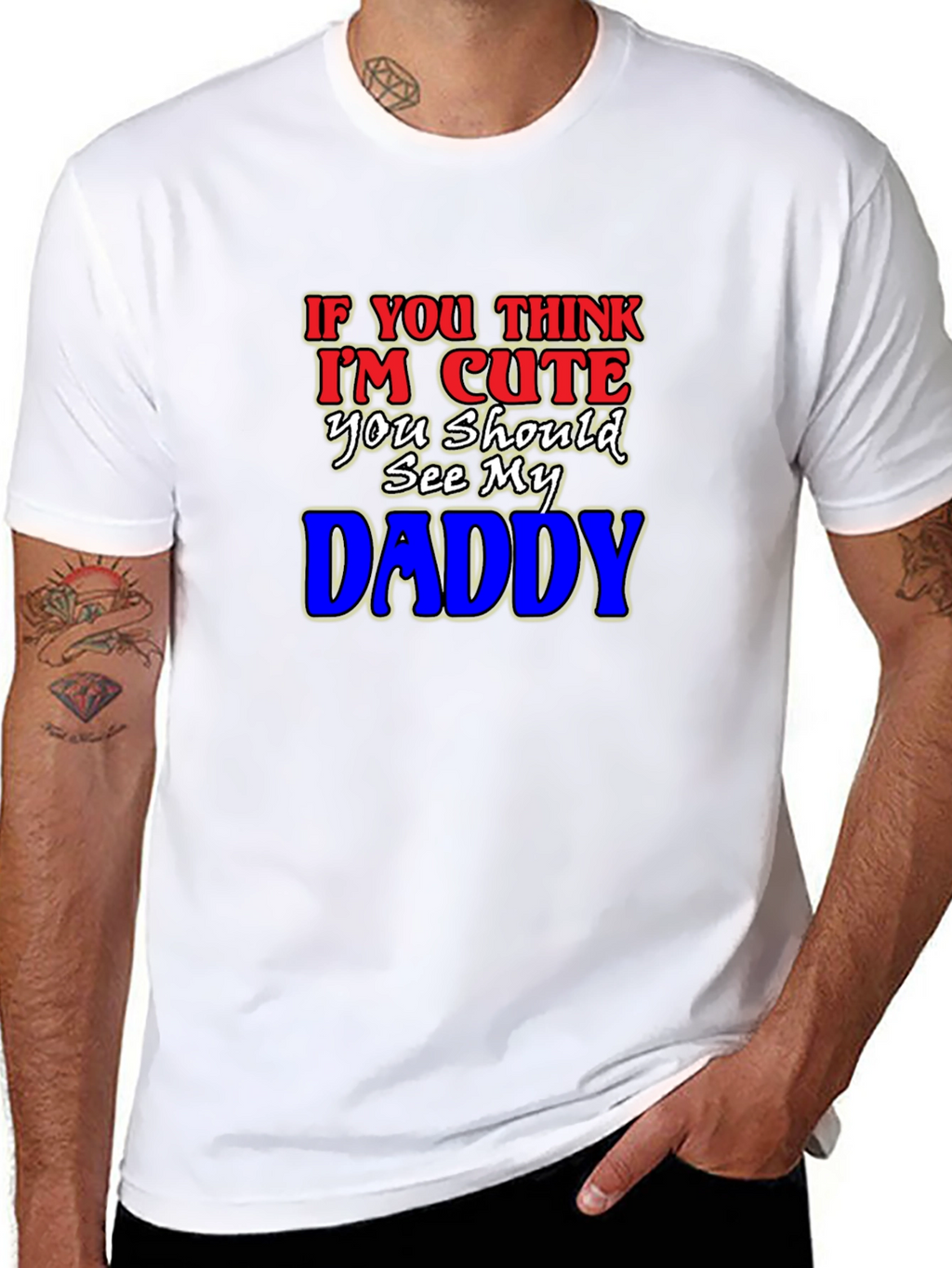 Cute Daddy T-Shirt - Humorous Graphic Tee