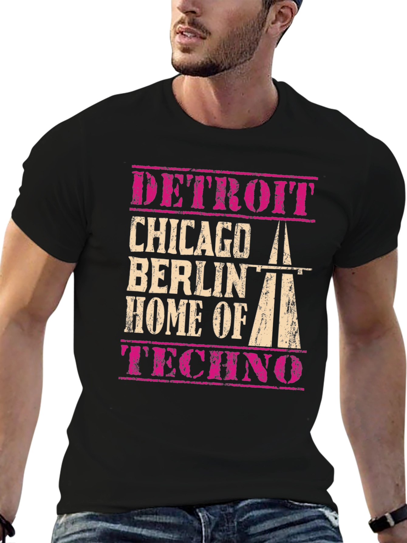 Detroit Chicago Berlin Techno T-Shirt