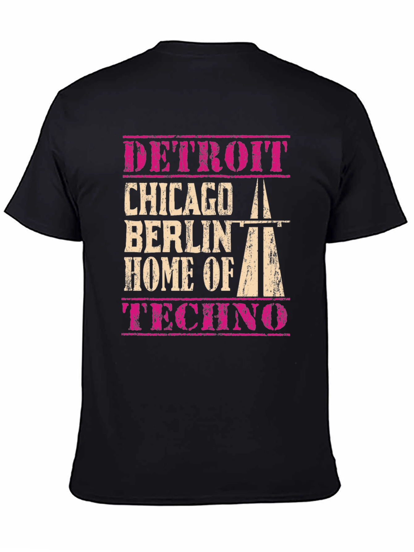 Detroit Chicago Berlin Techno T-Shirt