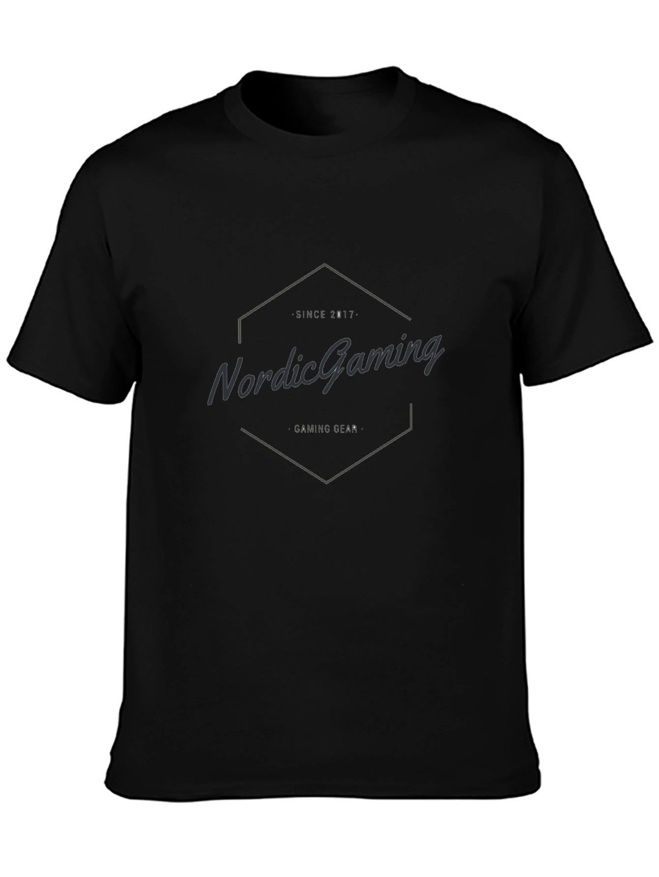 Nordic Gaming Gear T-Shirt - Classic Black Tee