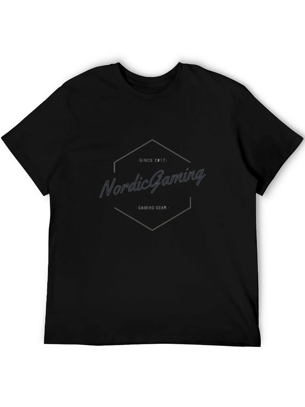 Nordic Gaming Gear T-Shirt - Classic Black Tee