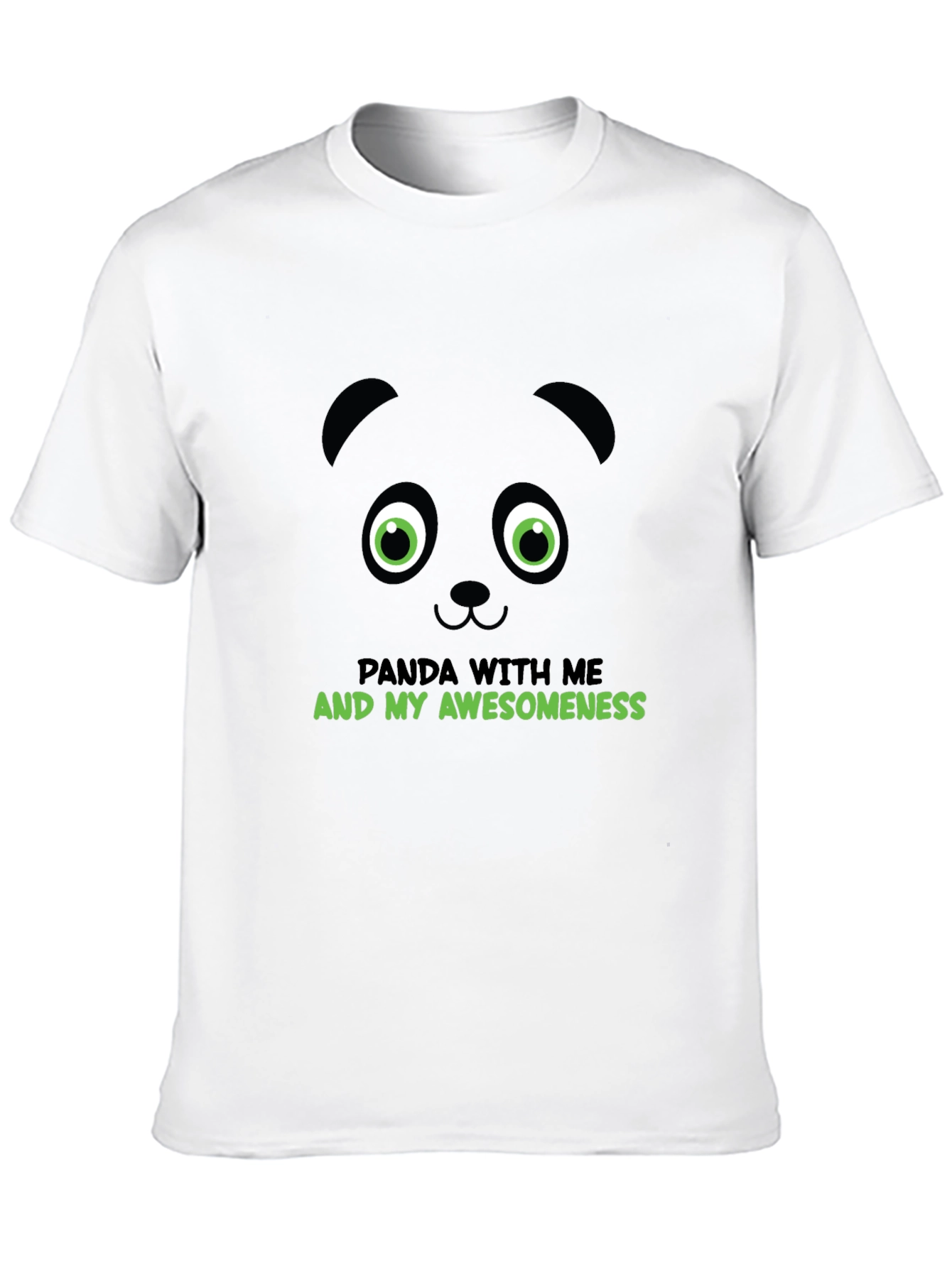 Panda Awesomeness Graphic Tee - Cool Animal T-Shirt