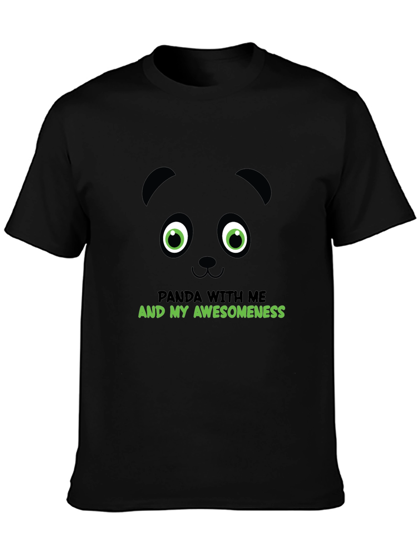 Panda Awesomeness Graphic Tee - Cool Animal T-Shirt