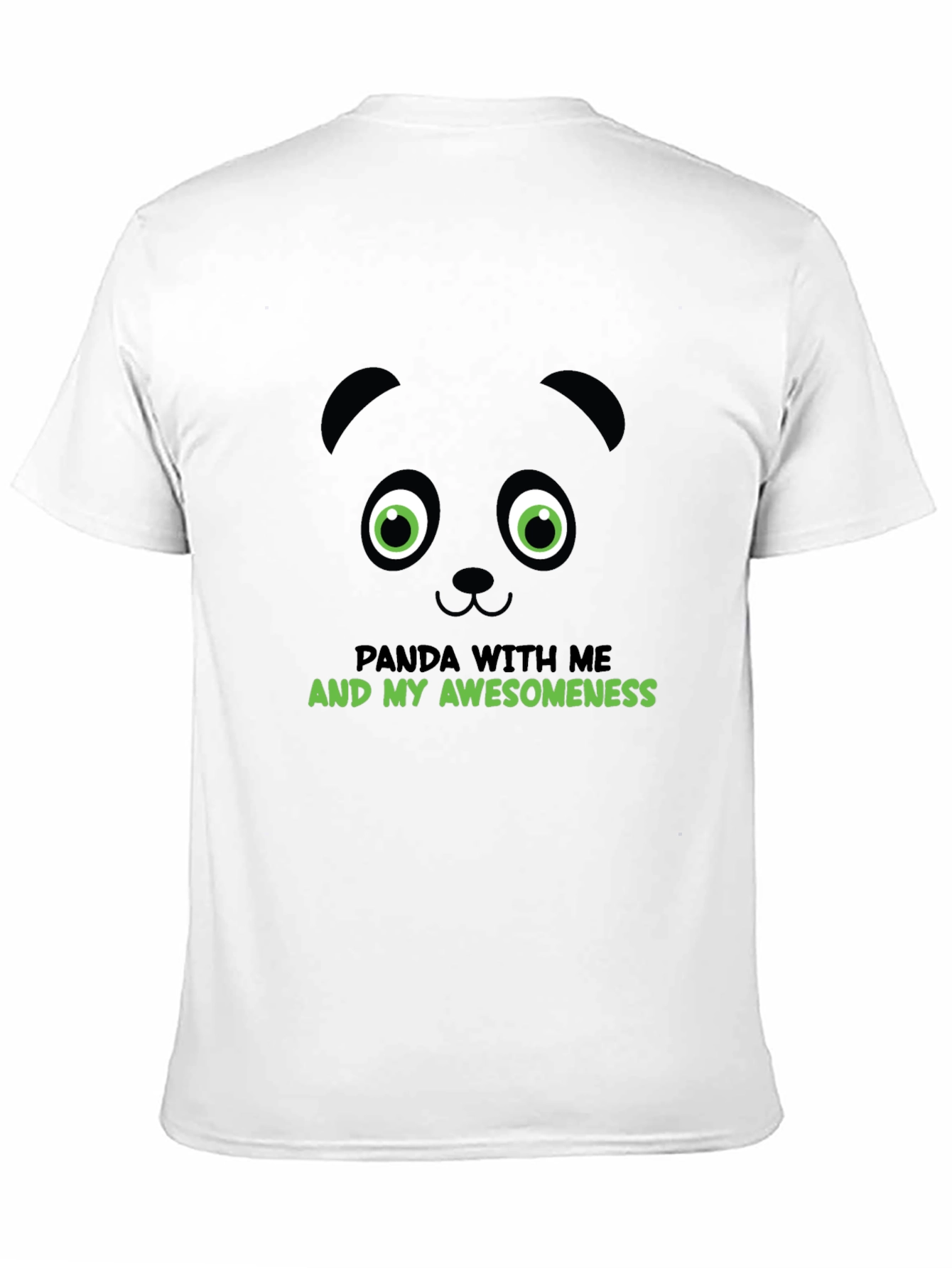 Panda Awesomeness Graphic Tee - Cool Animal T-Shirt