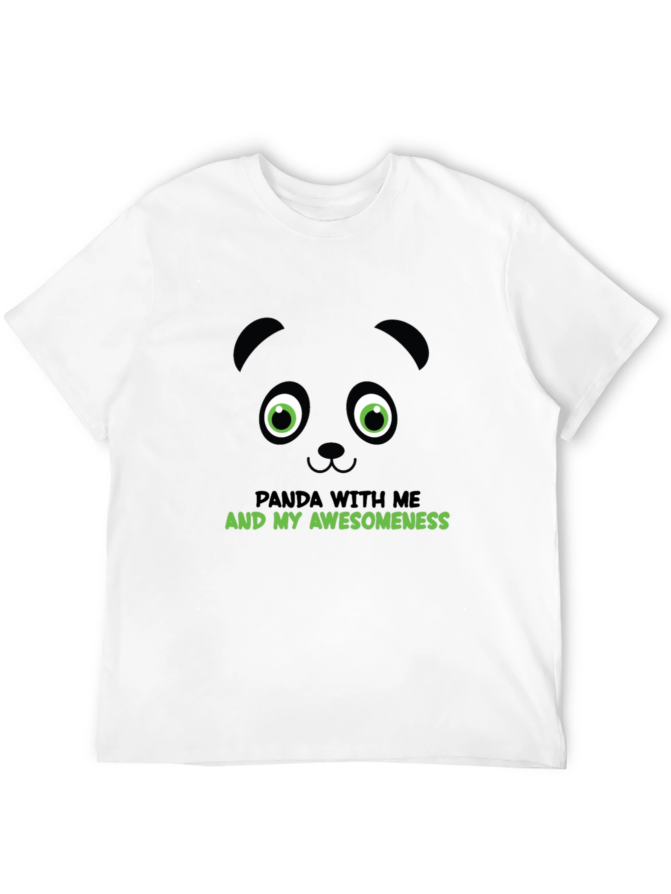 Panda Awesomeness Graphic Tee - Cool Animal T-Shirt