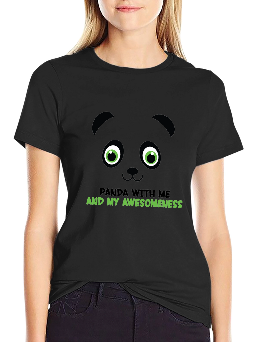 Panda Awesomeness Graphic Tee - Cool Animal T-Shirt