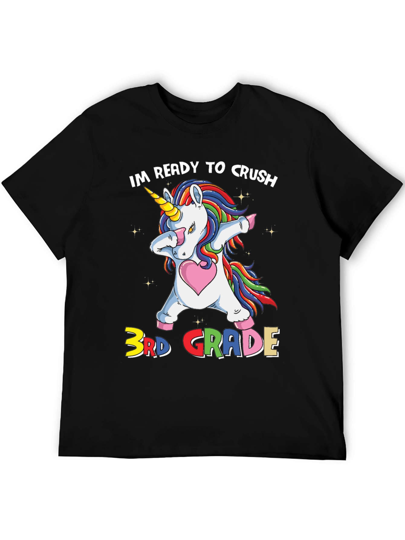 3rd Grade Unicorn T-Shirt - Ready To Crush