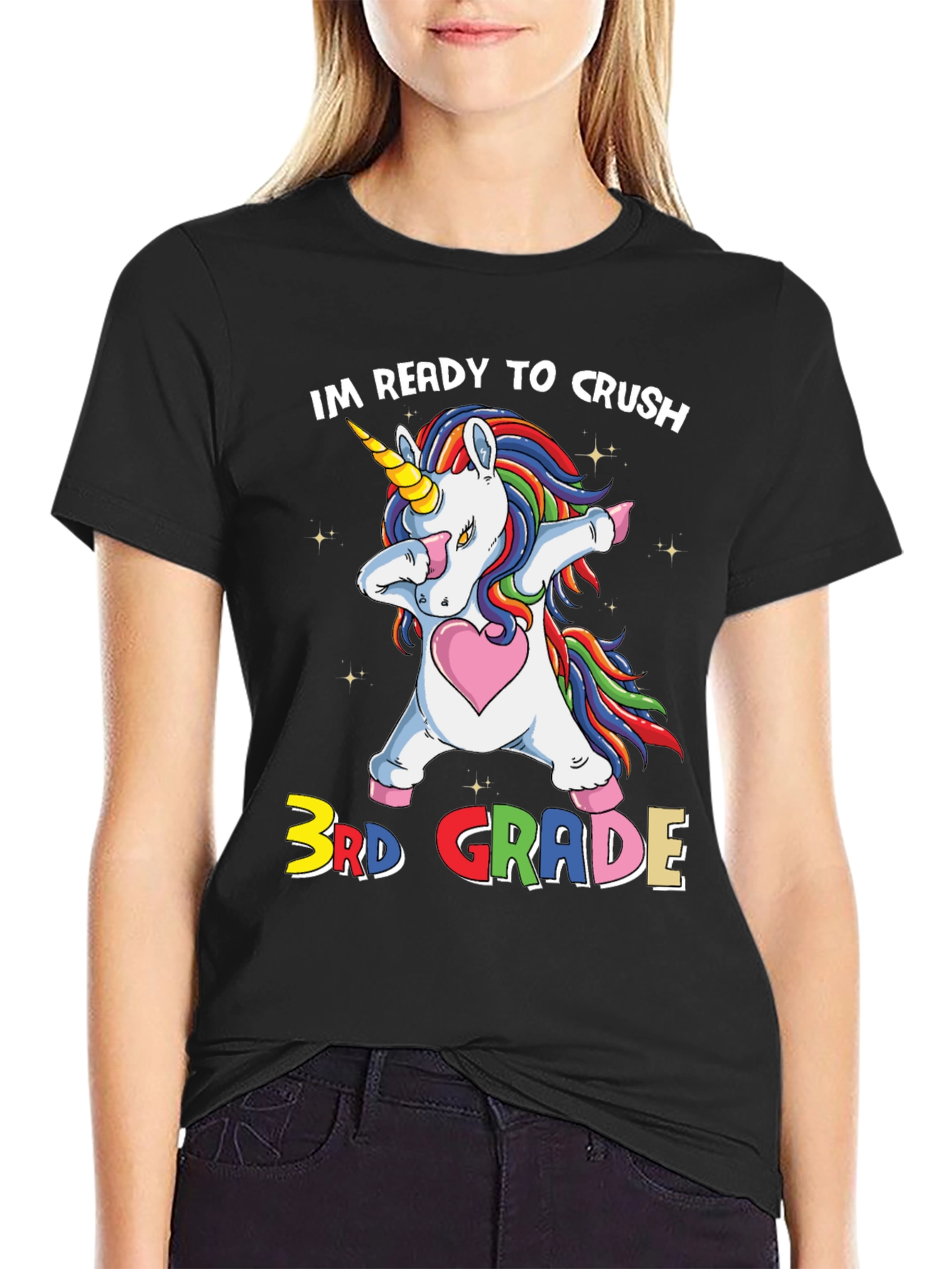 3rd Grade Unicorn T-Shirt - Ready To Crush