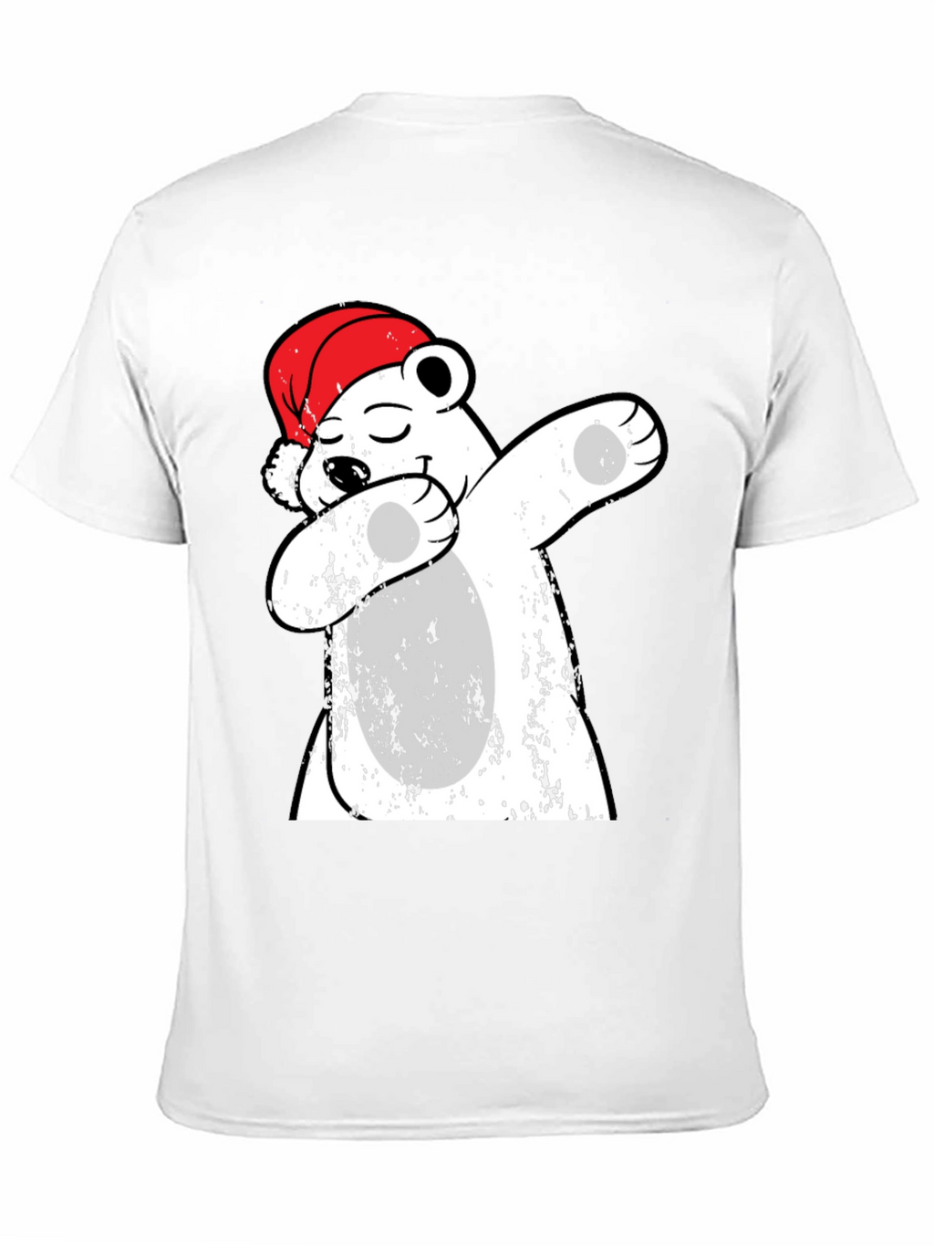 Dabbing Polar Bear Christmas T-Shirt