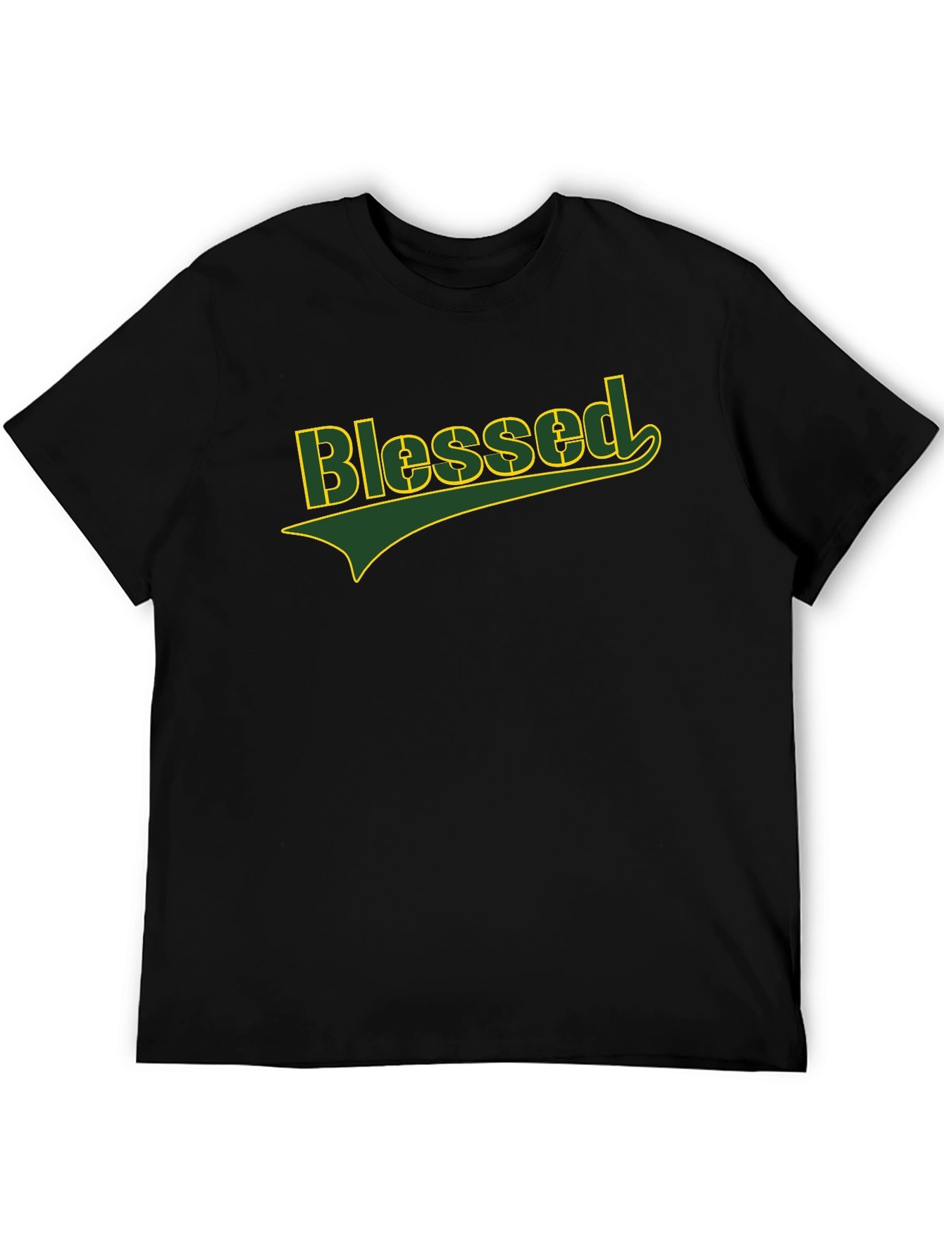 Blessed Black T-Shirt - Stylish Casual Wear