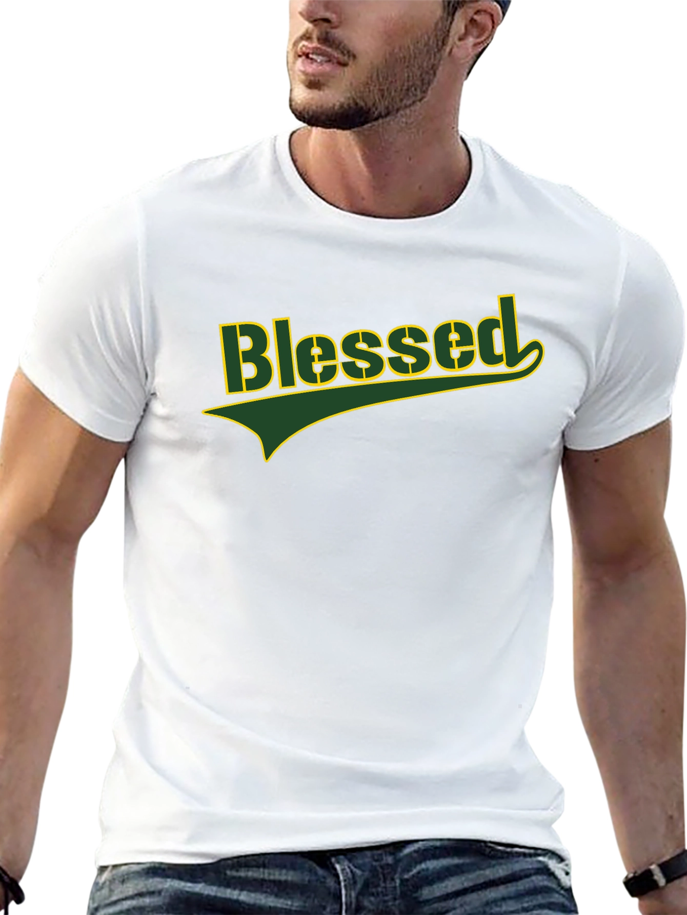 Blessed Black T-Shirt - Stylish Casual Wear