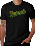 Blessed Black T-Shirt - Stylish Casual Wear