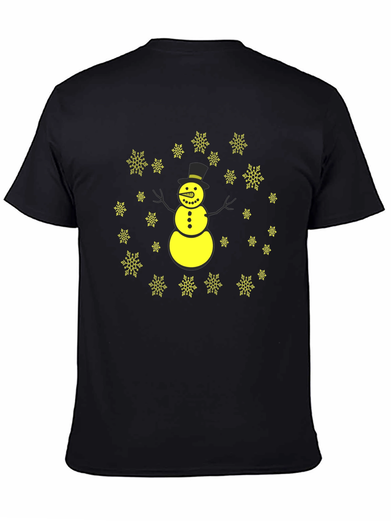 Snowman Snowflake Graphic Tee