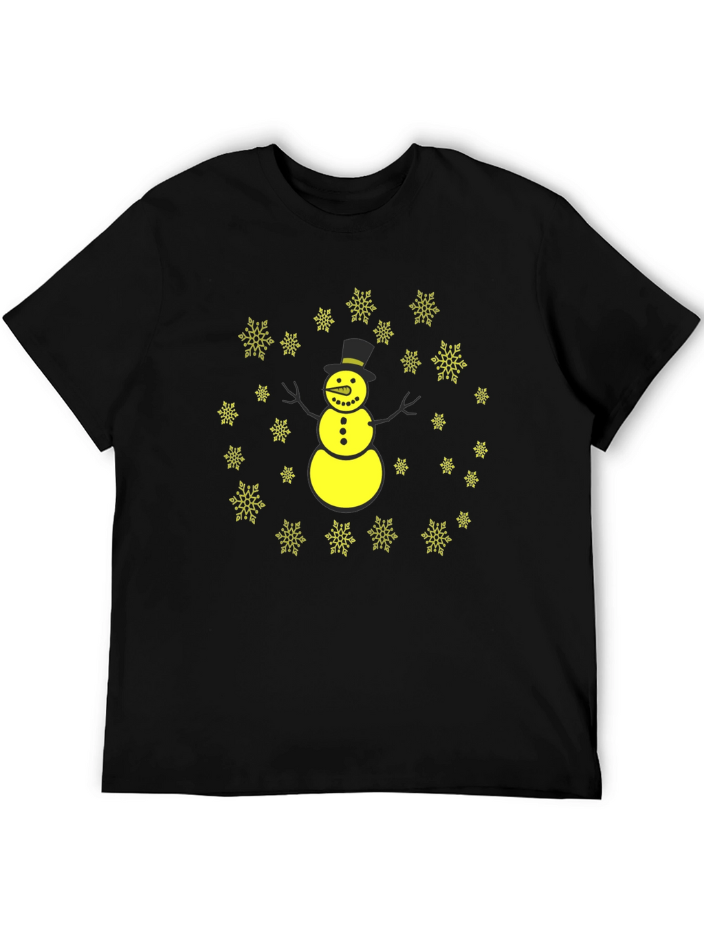 Snowman Snowflake Graphic Tee