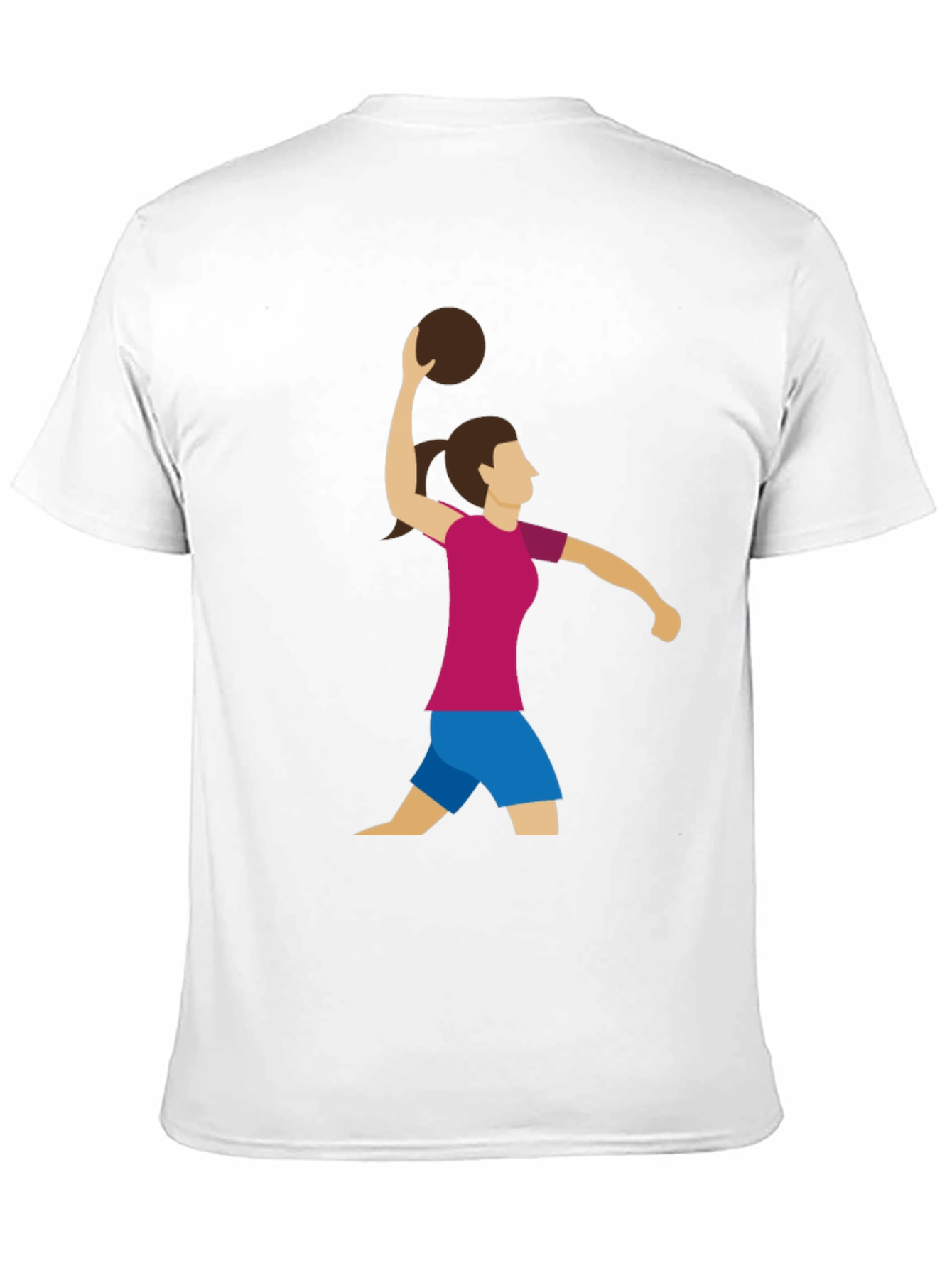 Volleyball Player Graphic Tee - Stylish Sportswear