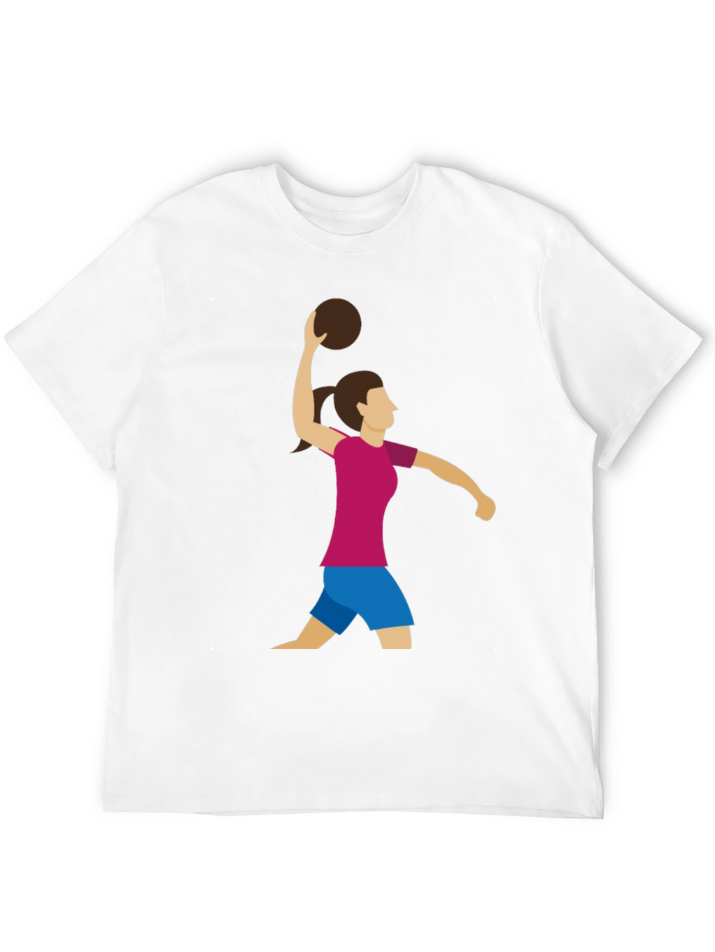 Volleyball Player Graphic Tee - Stylish Sportswear