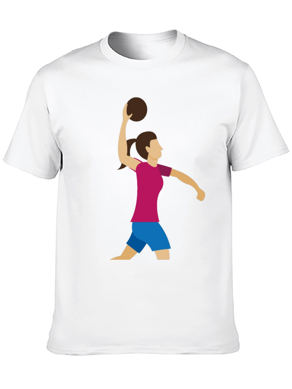 Volleyball Player Graphic Tee - Stylish Sportswear
