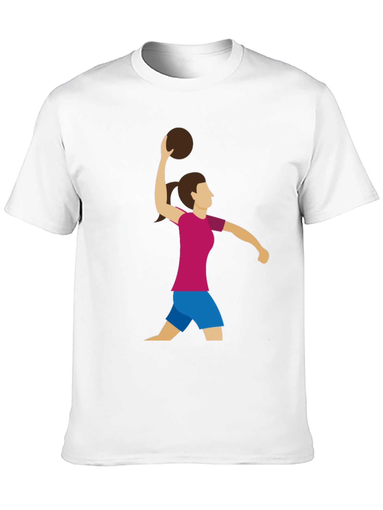 Volleyball Player Graphic Tee - Stylish Sportswear