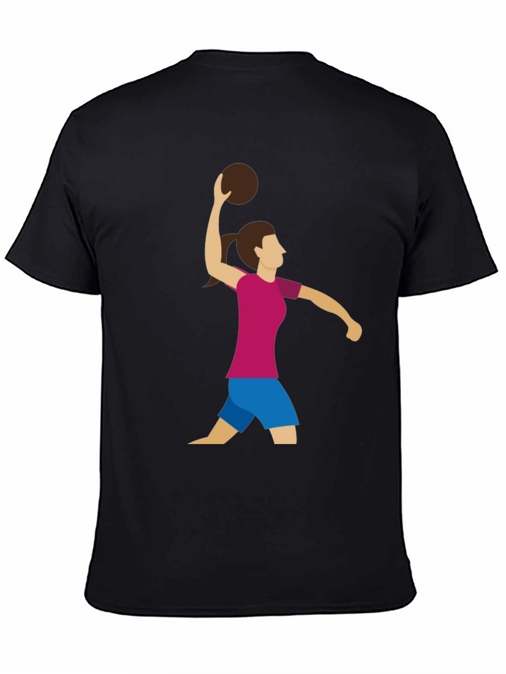 Volleyball Player Graphic Tee - Stylish Sportswear