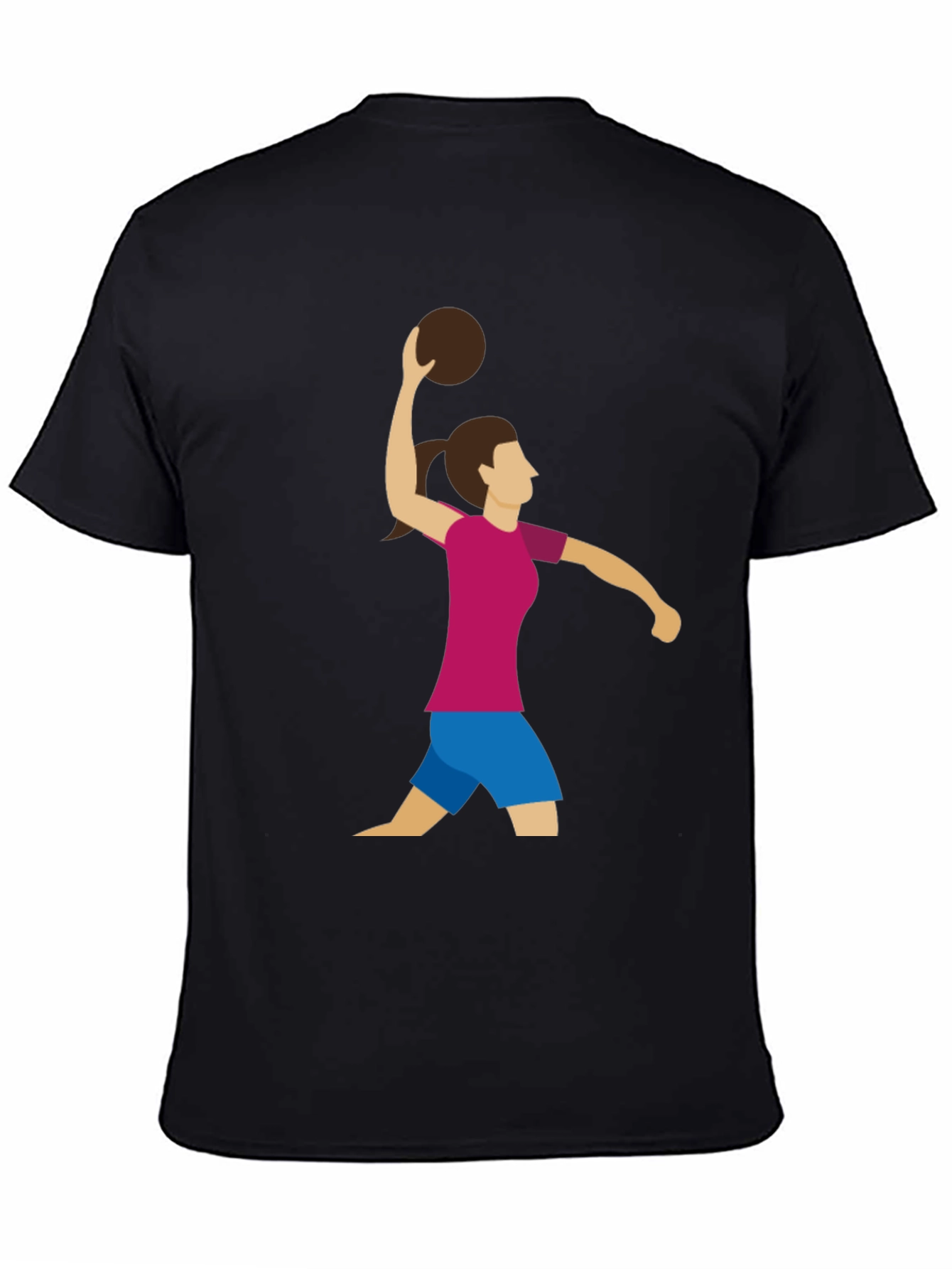 Volleyball Player Graphic Tee - Stylish Sportswear