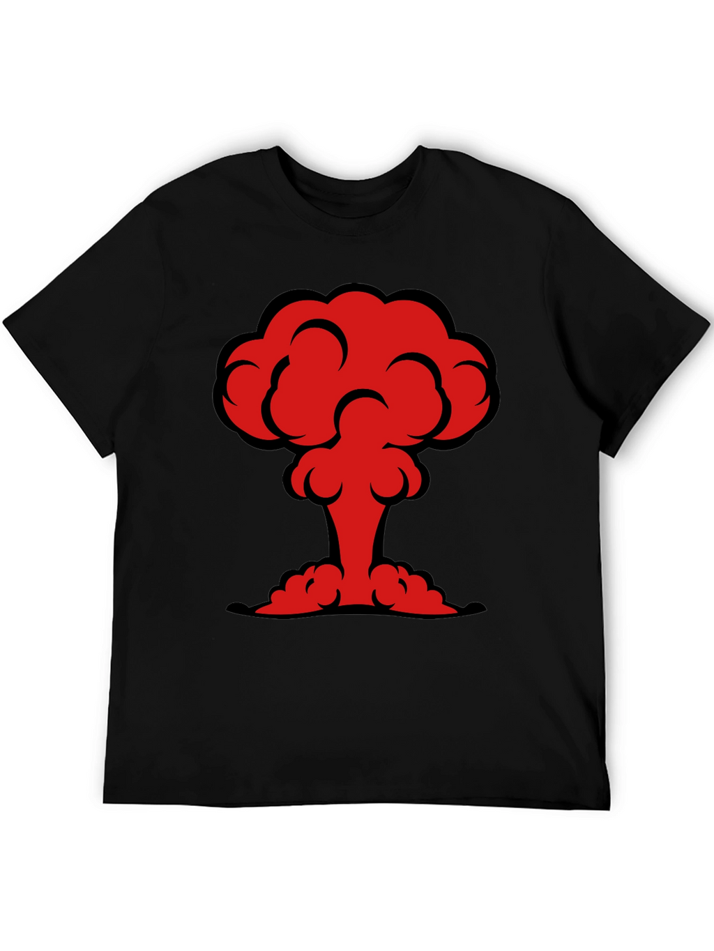 Atomic Mushroom Cloud Graphic T-Shirt