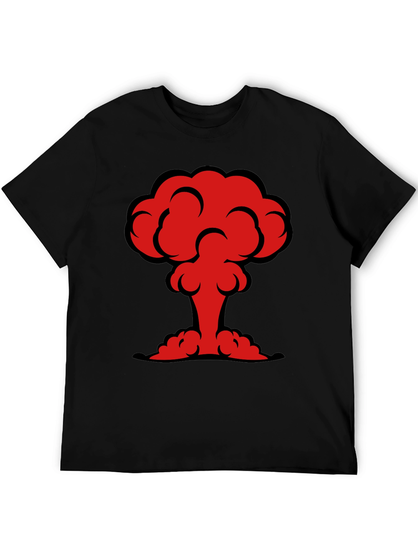 Atomic Mushroom Cloud Graphic T-Shirt
