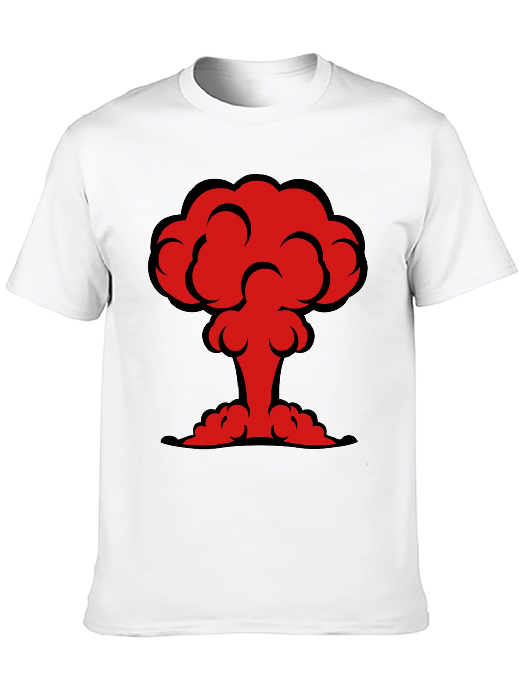 Atomic Mushroom Cloud Graphic T-Shirt