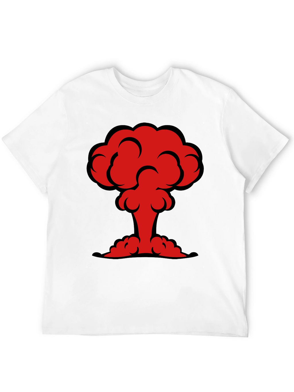 Atomic Mushroom Cloud Graphic T-Shirt